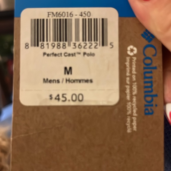 Columbia PFG men’s polo M - Picture 5 of 12
